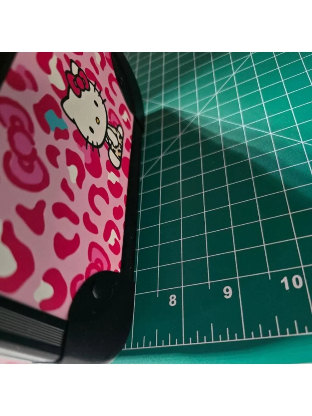 Hello Kitty Makeup Travel Case Impressions Vanity Co. Pink Leopard NWT